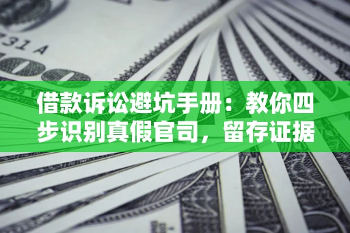 北京借款诉讼避坑手册：教你四步识别真假官司，留存证据不踩雷