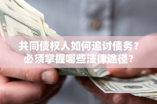北京共同债权人如何追讨债务？必须掌握哪些法律途径？