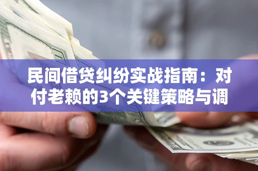 北京民间借贷纠纷实战指南：对付老赖的3个关键策略与调解盲区解析