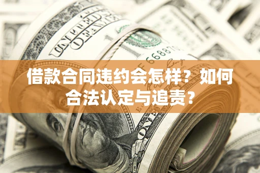 北京借款合同违约会怎样？如何合法认定与追责？